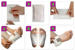 Women  Men Kinoki Cleansing Detox Foot Patches - (Six Pack Contains 60 Foot Patches)-thumb1