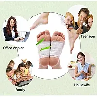 Women  Men Kinoki Cleansing Detox Foot Patches - (Five Pack Contains 50 Foot Patches)-thumb2