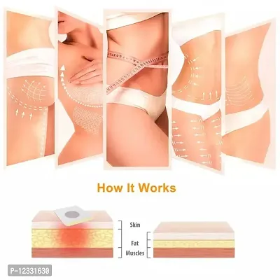 Buy FlyTouch SLIM PATCH 60 PCS Weight Loss Navel Patch Abdomen Support Mugwort - Best Quality Slimming Patch - Medicine Slimming Stickers Patch Weight Loss Fat Burn Detox Slim Belly Patch Sticker-thumb3