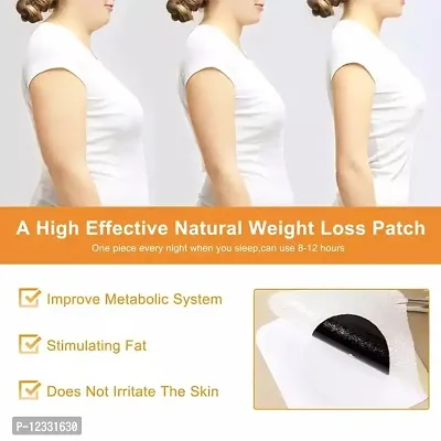 Buy FlyTouch SLIM PATCH 60 PCS Weight Loss Navel Patch Abdomen Support Mugwort - Best Quality Slimming Patch - Medicine Slimming Stickers Patch Weight Loss Fat Burn Detox Slim Belly Patch Sticker-thumb4