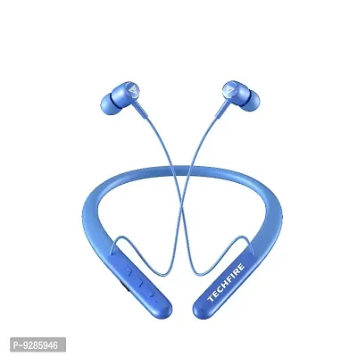 TECHFIRE F-200 40 Hours Playtime Bluetooth Wireless Neckband headphone-thumb0