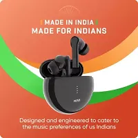 Mivi DuoPods F60 ENC with 50+ Hrs Playtime| Made in India | Powerful Bass | 4 Mics Bluetooth Headset  (Black, True Wireless)-thumb3
