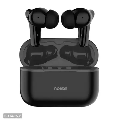 Noise Buds VS102 with 50 Hrs Playtime, 11mm Driver, IPX5 and Unique Flybird Design Bluetooth Headset  (Jet Black, True Wireless)-thumb0