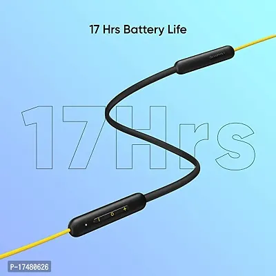 realme Buds Wireless 2 Neo Bluetooth in Ear Earphones with Mic, Fast Charging  Up to 17Hrs Playtime (Black)-thumb5