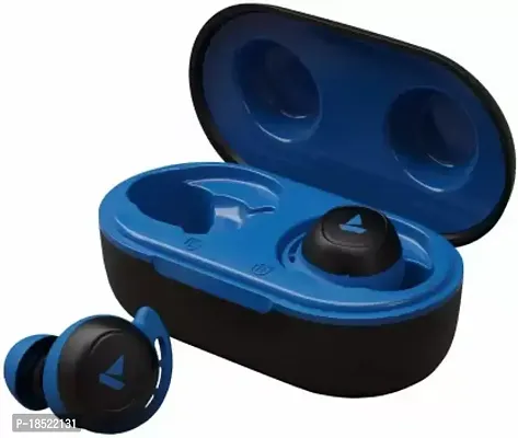 boAt Airdopes 441 TWS Ear-Buds with IWP Technology Bluetooth Headset  (Blue, Black, True Wireless)-thumb0