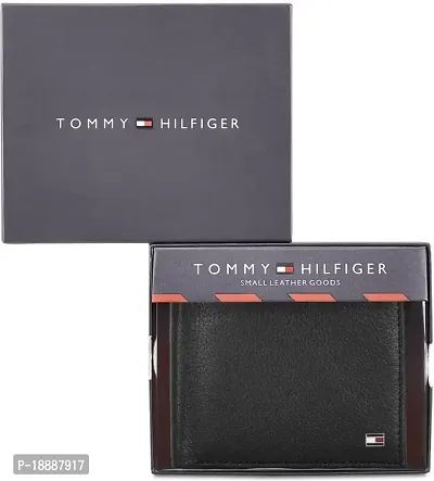 Men Formal Black Genuine Leather Wallet - Regular Size  (4 Card Slots)-thumb5