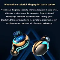 Digiclues F9 TWS Earbuds 13mm HD Dynamic Driver, Touch Controls Bluetooth Headset Wireless in Ear Earbuds with mic Dynamic Driver, Immersive Audio, Touch Control (F9 Pro)-thumb1