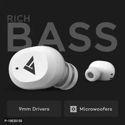 Boult Audio AirBass Combuds Bluetooth Headset  (White, True Wireless)-thumb2