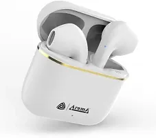 Aroma NB140 Dhamaal 24 Hours* Playtime | Deep Bass | Made In India| TrueWiresless Bluetooth Headset  (WHITE, True Wireless)-thumb2
