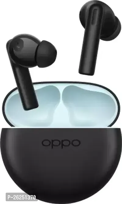 OPPO Enco Buds 2 with 28 hours Battery life  Deep Noise Cancellation Bluetooth Headset  (Midnight, True Wireless)-thumb0