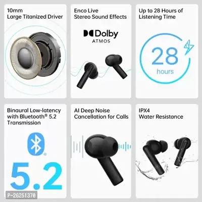 OPPO Enco Buds 2 with 28 hours Battery life  Deep Noise Cancellation Bluetooth Headset  (Midnight, True Wireless)-thumb5