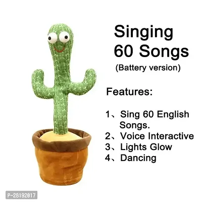 Dancing Cactus Talking Plush Toy For Kids-thumb0