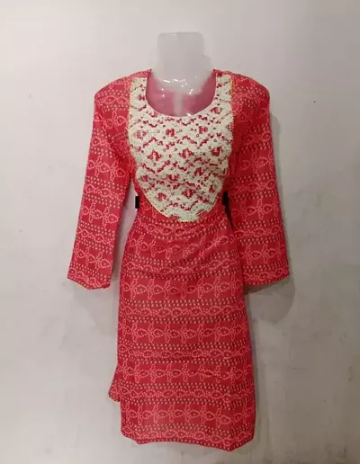 A Line Silk Kurta