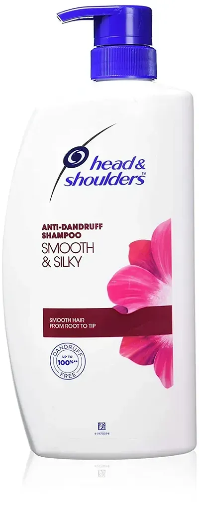 Head  Shoulders Smooth and Silky, Anti Dandruff Shampoo for Women  Men , 1 L-thumb0