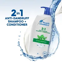 Head  Shoulders 2-in-1 Cool Menthol Anti Dandruff Shampoo + Conditioner for Women  Men, 1L-thumb1