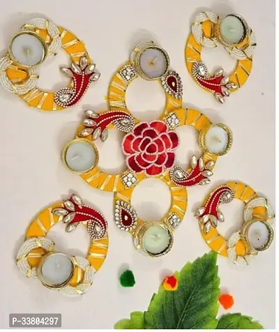 Rangoli Diya Set for Home Decoration-thumb0