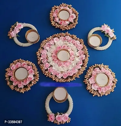 Rangoli Diya Set for Home Decoration-thumb0