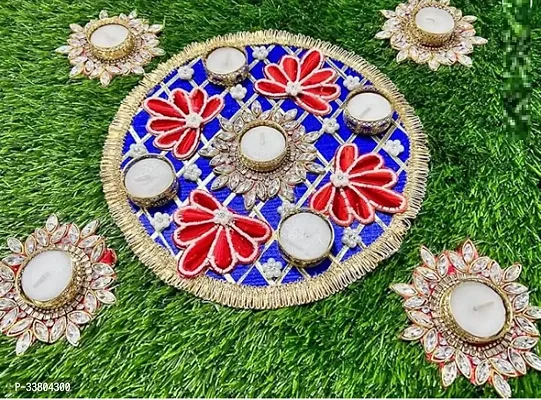 Rangoli Diya Set for Home Decoration-thumb0