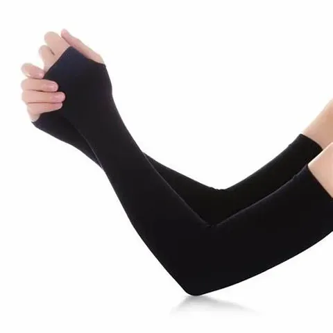 Arm warmer smart Unisex Fingerless Gloves for Men And Women Pack of 1 Pair