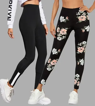 Stylish Poly Lycra Jeggings For Women