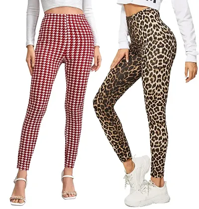 Stylish Poly Lycra Jeggings For Women