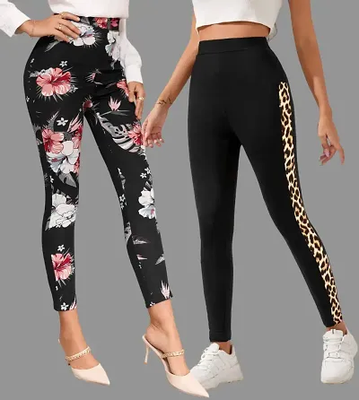 Stylish Poly Lycra Jeggings For Women