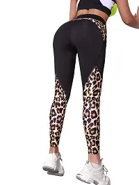 Stylish Multicoloured Poly Lycra Jeggings For Women-thumb2