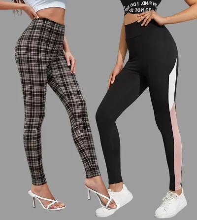 Stylish Poly Lycra Jeggings For Women