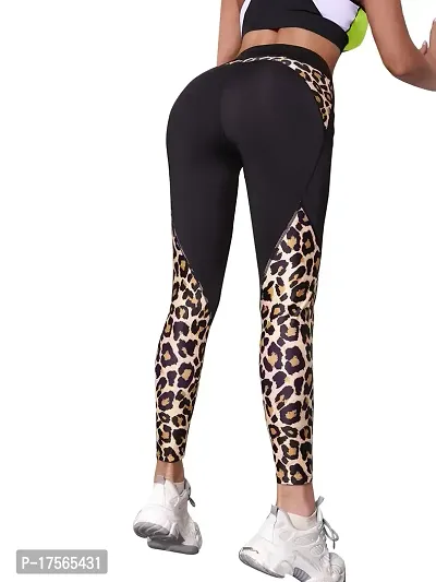 Stylish Multicoloured Poly Lycra Jeggings For Women-thumb2