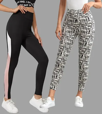 Stylish Poly Lycra Jeggings For Women