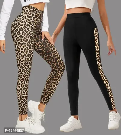 Jeans Jeggings Tights - Zebra print