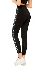 Stylish Black Poly Lycra Jeggings For Women-thumb2