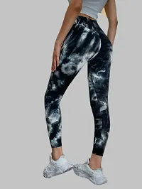 Stylish Multicoloured Poly Lycra Jeggings For Women-thumb2