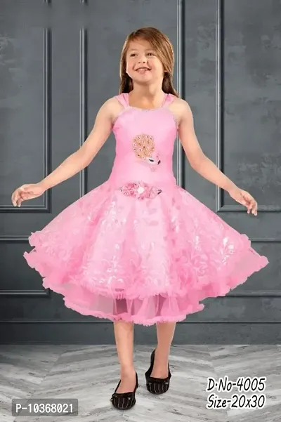 Stylish Cotton Partywear Frocks For Baby Girls And Kids