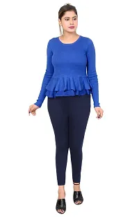 ERRISH ENTERPRISES Women's Regular Fit Cotton Leggings (A_PC2_B-N / 3XL_Black, Navy Blue_3XL)-thumb1