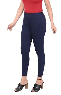 ERRISH ENTERPRISES Women's Regular Fit Cotton Leggings (A_PC2_B-N / 3XL_Black, Navy Blue_3XL)-thumb2