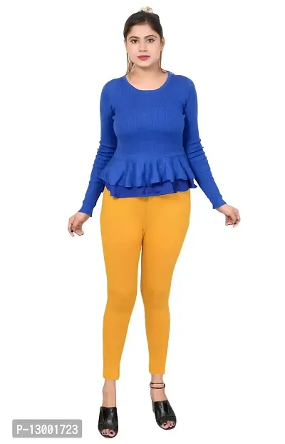 Ruimatai Women's Plus Size Solid High-Rise Ankle-Cut Leggings - Walmart.com