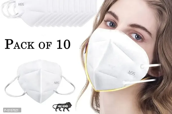 N95 Mask Washable and Reusable N95 Masks White (10pcs)