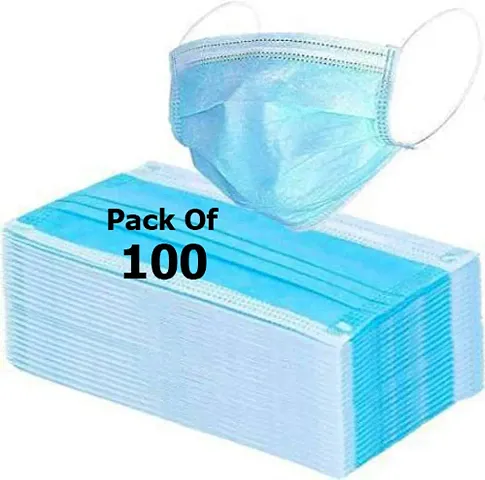 Top Selling 3 Ply Disposable Surgical Safety Mask Combo