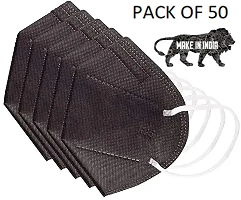 N95 Mask Washable and Reusable N95 Masks Black (50pcs)