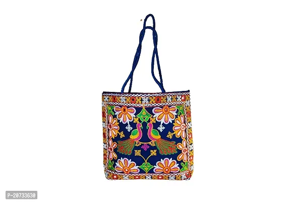 Stylish Multicoloured Canvas  Handbags For Women-thumb0
