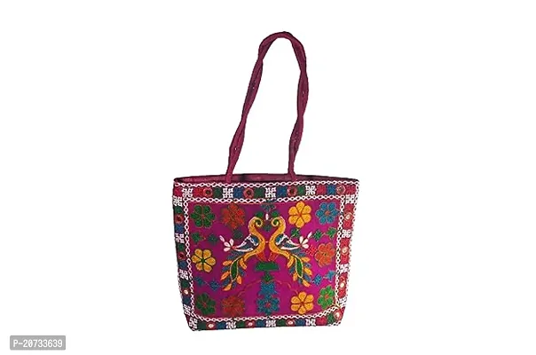 Stylish Multicoloured Canvas  Handbags For Women