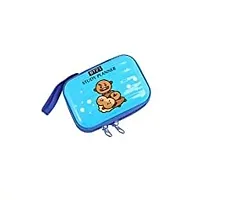 BTS Design Metal Tin Box for Earphone, Coins, Memory Card, Pouch Return Gifts for Kids (1 Pcs) (Blue BTS Coins Pouch 02)-thumb1