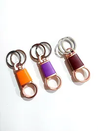 5G Kyes Premium Metal Hook Keychains keyrings for Boys/Kits cycle/Car/Bick/Home Gifting (Metal Hook Purple)-thumb4