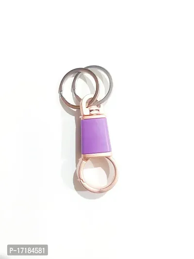 5G Kyes Premium Metal Hook Keychains keyrings for Boys/Kits cycle/Car/Bick/Home Gifting (Metal Hook Purple)