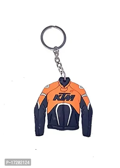 5G Retail Metail  Rubber Bike/ Keychains Keyrings, Stylish Keychain, for Gifting (Bike Keychain Multi) (Rubber Jacket)-thumb0