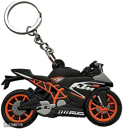 5G Retail Metail  Rubber Bike/ Keychains Keyrings, Stylish Keychain, for Gifting (Bike Keychain Multi) (Rubber Bike Keychain)-thumb0