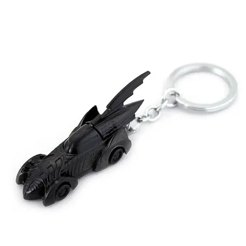 5G Keys Superhero Marvel Metal Key Chain  Key Ring Key-chain ( Keychain1 Pcs) (Black Car M02)