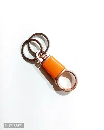 5G Kyes Premium Metal Hook Keychains keyrings for Boys/Kits cycle/Car/Bick/Home Gifting (Metal Hook Orange)