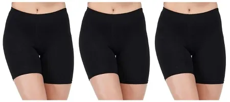 Gymfox New and Treading Plain Shorts For women and Girls